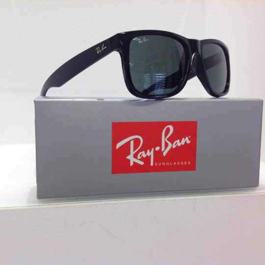 Alternative view of RayBan JUSTIN 4165 601/71 - 54