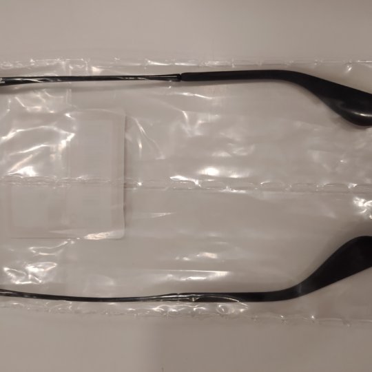 Alternative view of ASTE RayBan ERIKA 4171 622/8G colore NERO terminali nero opaco lunghezza 145