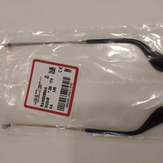 ASTE RayBan ERIKA 4171 - colore oro con terminali blu - 145