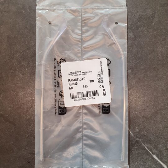 ASTE RayBan 6448 VISTA colore 2501 argento lucido lunghezza 145