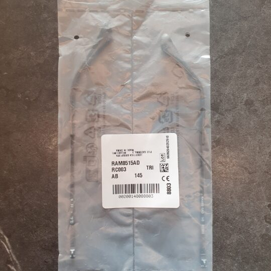 ASTE RayBan 6448 VISTA colore 2509 nero lucido lunghezza 145